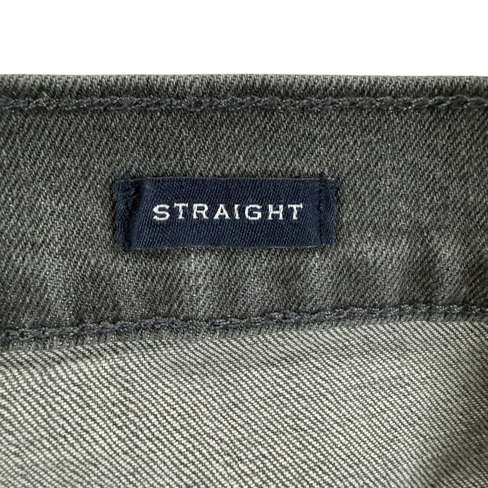 J.Crew Flex Straight Fit Jeans Mens 34x32 Gray Stretch Denim Pants - Picture 6 of 8